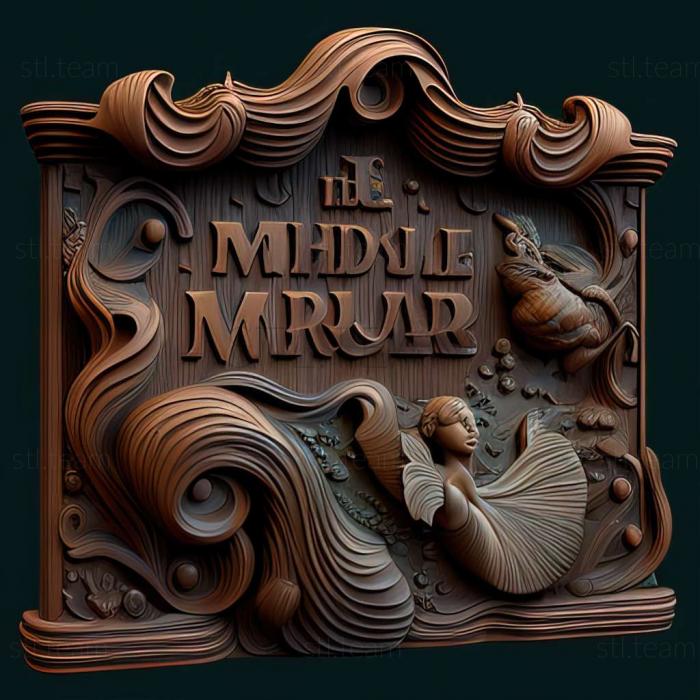 3D model The Little Mermaid A Magical Adventure game (STL)